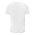 thumbnail image 3 of Men'S Short Sleeve T-Shirt Vintage Trend Graphic And Embroidered T-Shirt Drawstring Tie Classic Basic All-Match Tops, 3 of 3