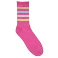 thumbnail image 5 of Wonder Nation Girls Crew Socks 6PK Mad Love, 5 of 7