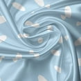 thumbnail image 5 of Ambesonne Aqua Window Valance, Polka Dots Blue and White, 54" X 18", Pale Blue White, 5 of 5