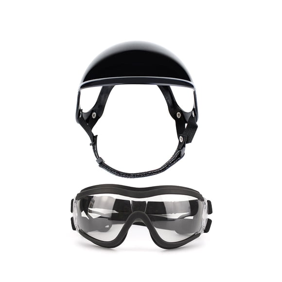 Casco para perros Methold gafas para gatos equipo de protección tipo 39 S