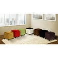 thumbnail image 2 of Armen Living Rainbow Microfiber Storage Ottoman in Eggplant Microfiber (LC530OTMFPR), 2 of 3