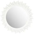 thumbnail image 2 of SAFAVIEH By The Sea Round Transitional Wave Mirror , White, 2 of 3