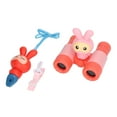 thumbnail image 1 of Kids Binoculars 8X Detachable Rabbit Design Children Binoculars Toy with Whistle for Boys Girls Red, 1 of 14