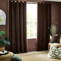 Yard Chenille Velvet Eyelet Curtains
