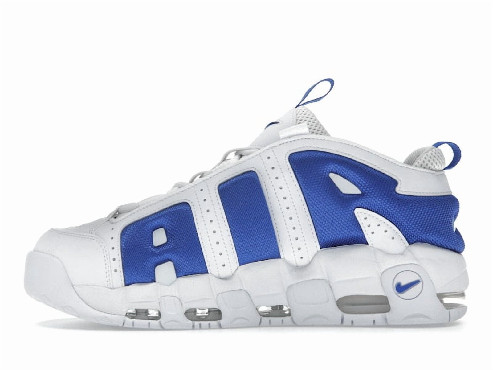 Nike Men's Air More Uptempo Low White Hyper Royal Shoes, from StockX
