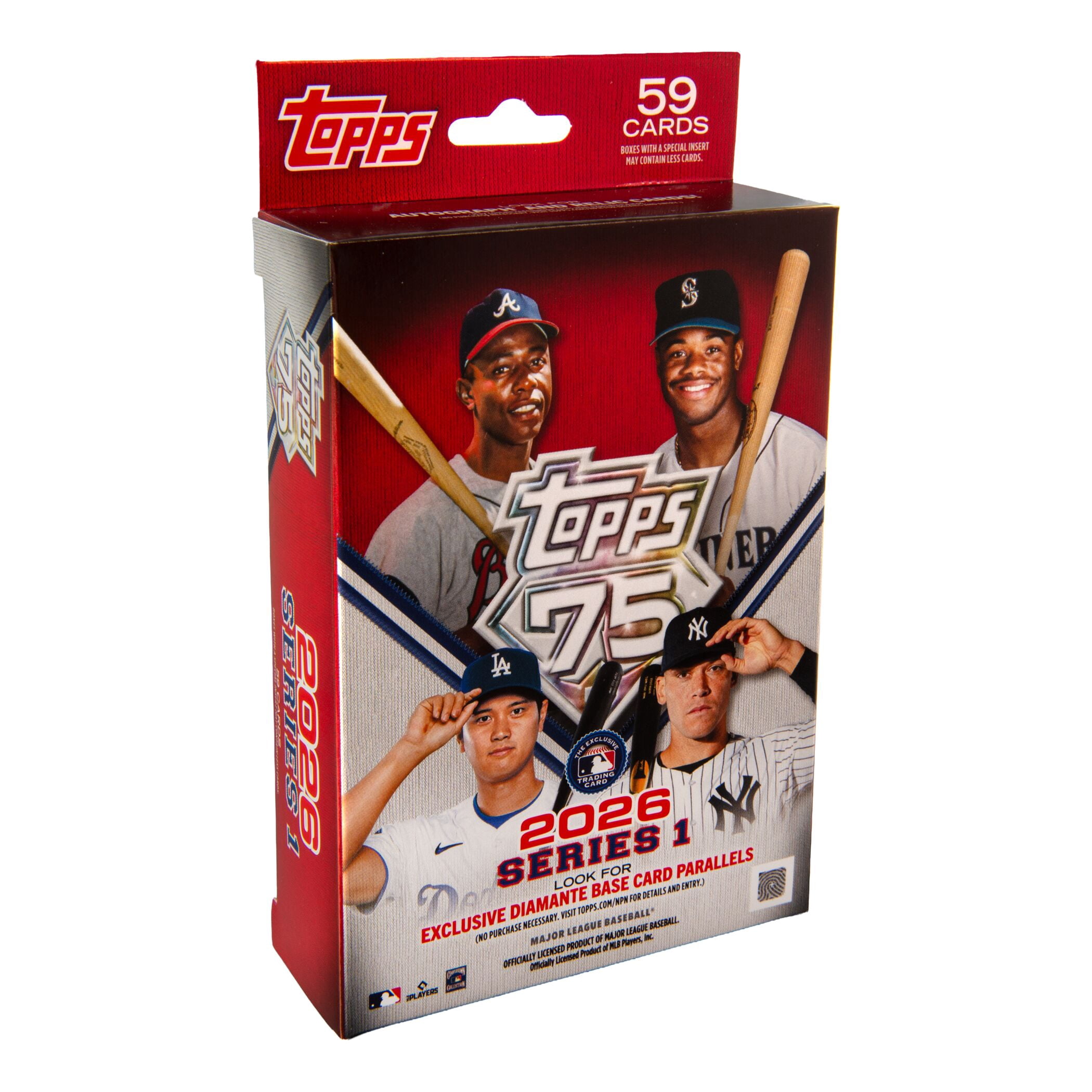 2023 Topps Series 1 MLB Baseball Trading Cards, 67 Cards per Pack