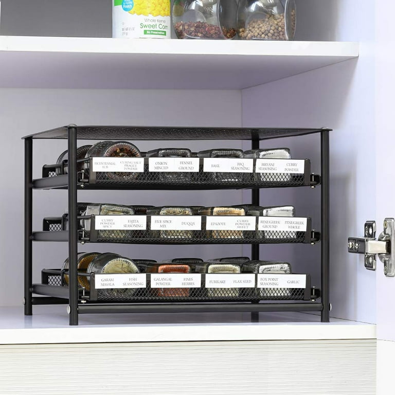 Youcopia spicestack adjustable spice rack organizer hotsell