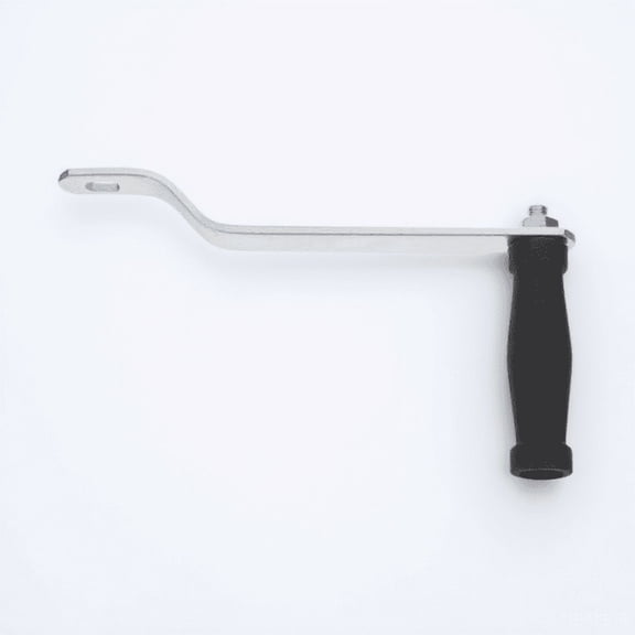 Supvox Boat Trailer Winch Handle Black Galvanized Ergonomic Grip for Easy Control