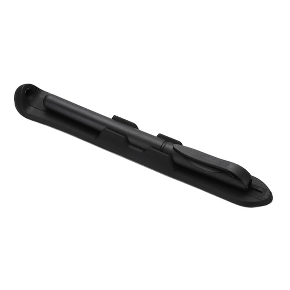 6.9'' Silicone Pencil Holder with Strong Adhesive Slim Grip Sleeve for Apple Pencil 1st 2nd Generation Air Pro Mini Tablets, Black