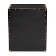 thumbnail image 6 of Baxton Studio Mallison Vintage End Table, 3-Drawer, Black, 6 of 9