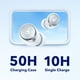 thumbnail image 4 of Soundcore by Anker Space A40 Auto-Adjustable Active Noise Cancelling Wireless Earbuds, Reduce Noise by Up to 98%, 50H Playtime, Comfortable Fit, App Customization, Wireless Charge (White), 4 of 5