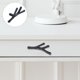 thumbnail image 5 of 4 pomos decorativos con forma de rama para armario, tocador y muebles., 5 of 7