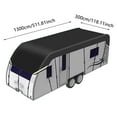 thumbnail image 1 of BotaniNest Toit de VR avec Bandes Réfléchissantes, Robuste, pour Remorque de Voyage Extérieure et Rangement de Roulotte, 1 of 6