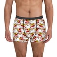 thumbnail image 1 of Balery Santa Claus bells Calzoncillos bóxer para hombre, ropa interior de algodón suave y transpirable con cinturilla de nailon-XX-Large, 1 of 5