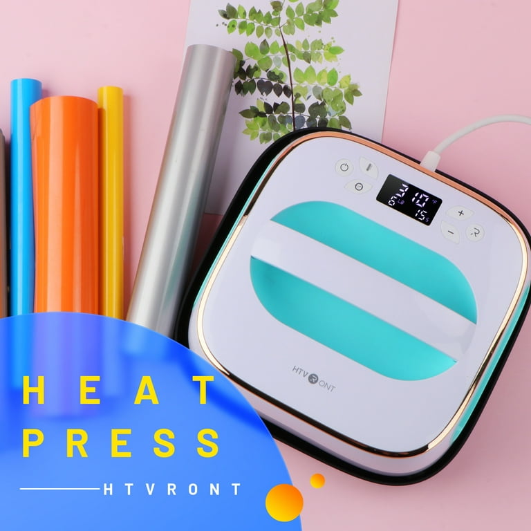 HTVRONT - Portable Heat Press Machine - 10X10 for T Shirts, Sublimat
