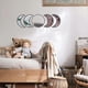 thumbnail image 3 of 5 pcs Natural Decor Acrylic Moonphase Mirrors Home Interior Design Wooden Moon Phase Mirror Bohemian Wall Decoration, 3 of 4