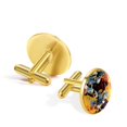 thumbnail image 3 of Football Elegant Mens Cufflink Set for Formal Attire, Made of Stainless Steel, for Business Meetings, 3 of 6