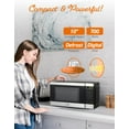 thumbnail image 5 of Commercial Chef CHM770SS Countertop Microwave Oven, 0.7 Cubic feet, Stainless Steel, Condition: New, 5 of 8
