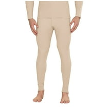 Maean Mens Thermal Underwear Leggings Bottoms Fleece Lined Warm Layer Leggings Cold Weather Pants