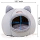 thumbnail image 2 of Cama Cueva para Gatos, Fondo Antideslizante 2 en 1, Cama Nido Plegable Semicerrada para Dormir para Gatos y Perros pequeños L （36 * 36 * 36 CM） Sailing Electrónica, 2 of 5