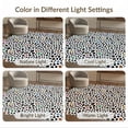 thumbnail image 7 of ODIKA 5'x7' Ultra-Soft Area Rug, Cow Inspired Print Irregular Rag Block Contemporary Spotted Pick None Washable, Bare feet friendly, Silk-Touch for Bedroom Home office, 7 of 7