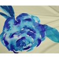 thumbnail image 4 of oneOone Polyester Lycra Fabric Flower & Leaves Watercolor Decor Fabric Printed BTY 56 Inch Wide, 4 of 4