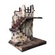 thumbnail image 1 of Maqueta a escala 1:12 de ruinas de un edificio para autoensamblaje, paisajismo, pieza de exposición, decoración, artículo de colección, modelo de mesa, 1 of 9