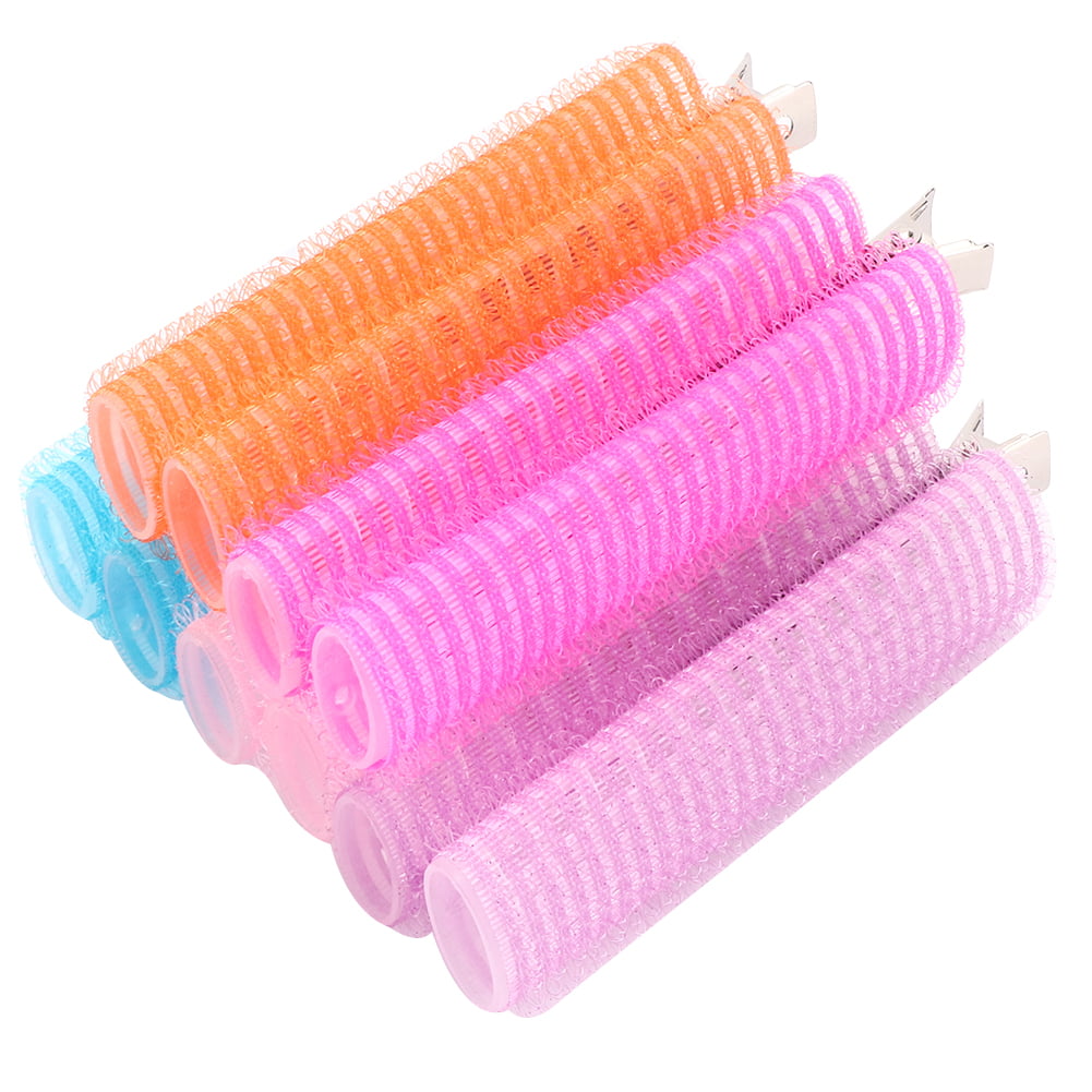 5pcs Self Grip Hair Roller Sets, Double Layer Hair Roller Air Bangs Hair Curler Clamp, Velcro Rollers For Hair For Women And Man -