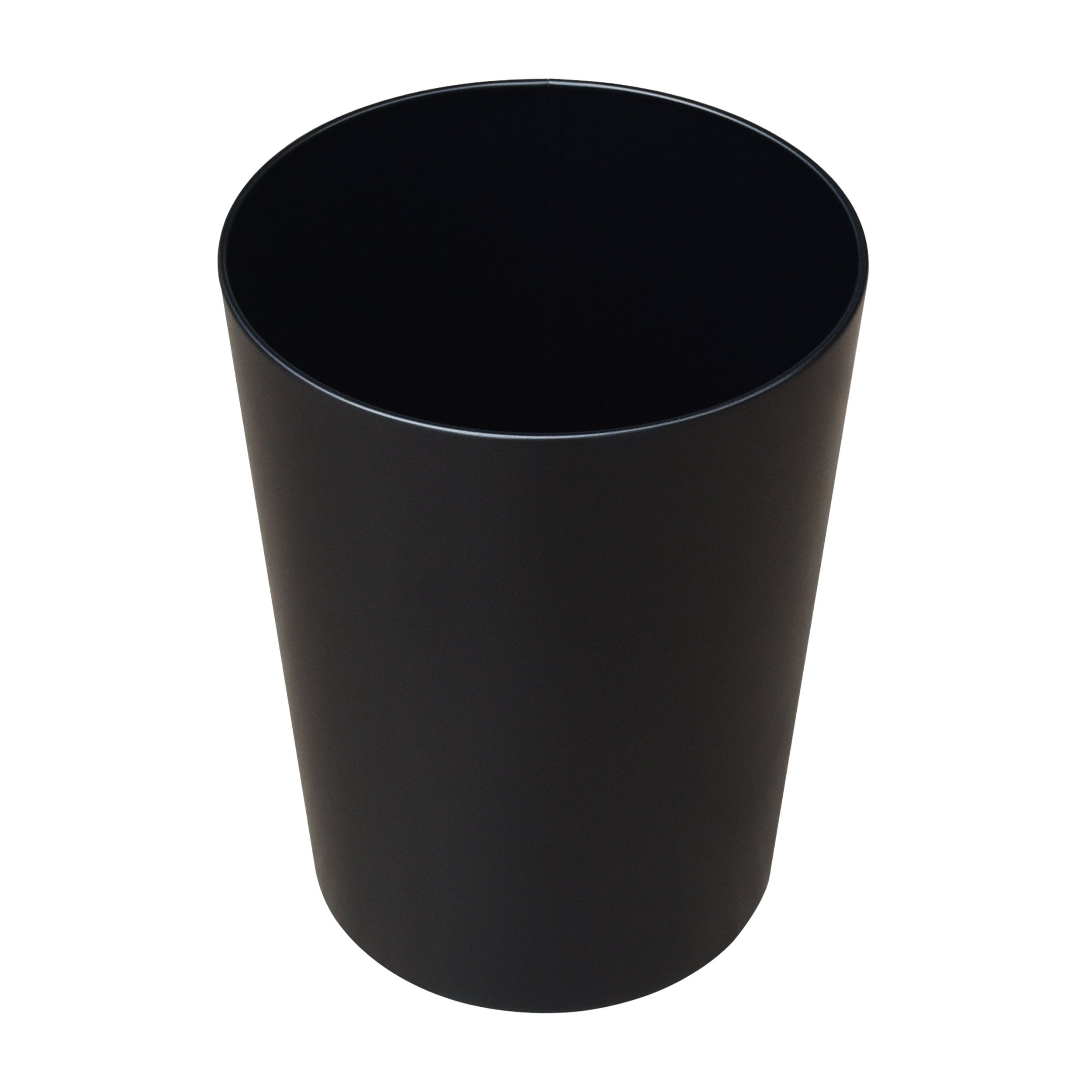 Mainstays Metal Waste Basket, Black