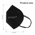 thumbnail image 3 of Muyoka 10pcs KN95 M谩scara facial para ni帽os 5 capas Cubierta facial para ni帽os M谩scara de protecci贸n para ni帽os de seguridad transpirable 3D con ganchos el谩sticos para las orejas Puente nasal ajustab, 3 of 6