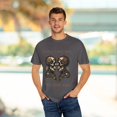 thumbnail image 3 of I WILL LOVE YOU UNTIL THE END OF TIME Romantic Skulls Unisex T-shirt, 3 of 10