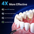 thumbnail image 3 of MySmile LP211 Portable Water Flosser Cordless for Teeth Braces, Electric Water Dental Flossers, Power Oral Irrigator, IPX7 Waterproof, 5 Modes, 8 Jet Tips, 260ml Tank, 1 Travel Bag, Black, 3 of 12