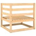 thumbnail image 5 of vidaXL 2 Piece Garden Lounge Set with Cushions Solid Wood Pine, 5 of 5