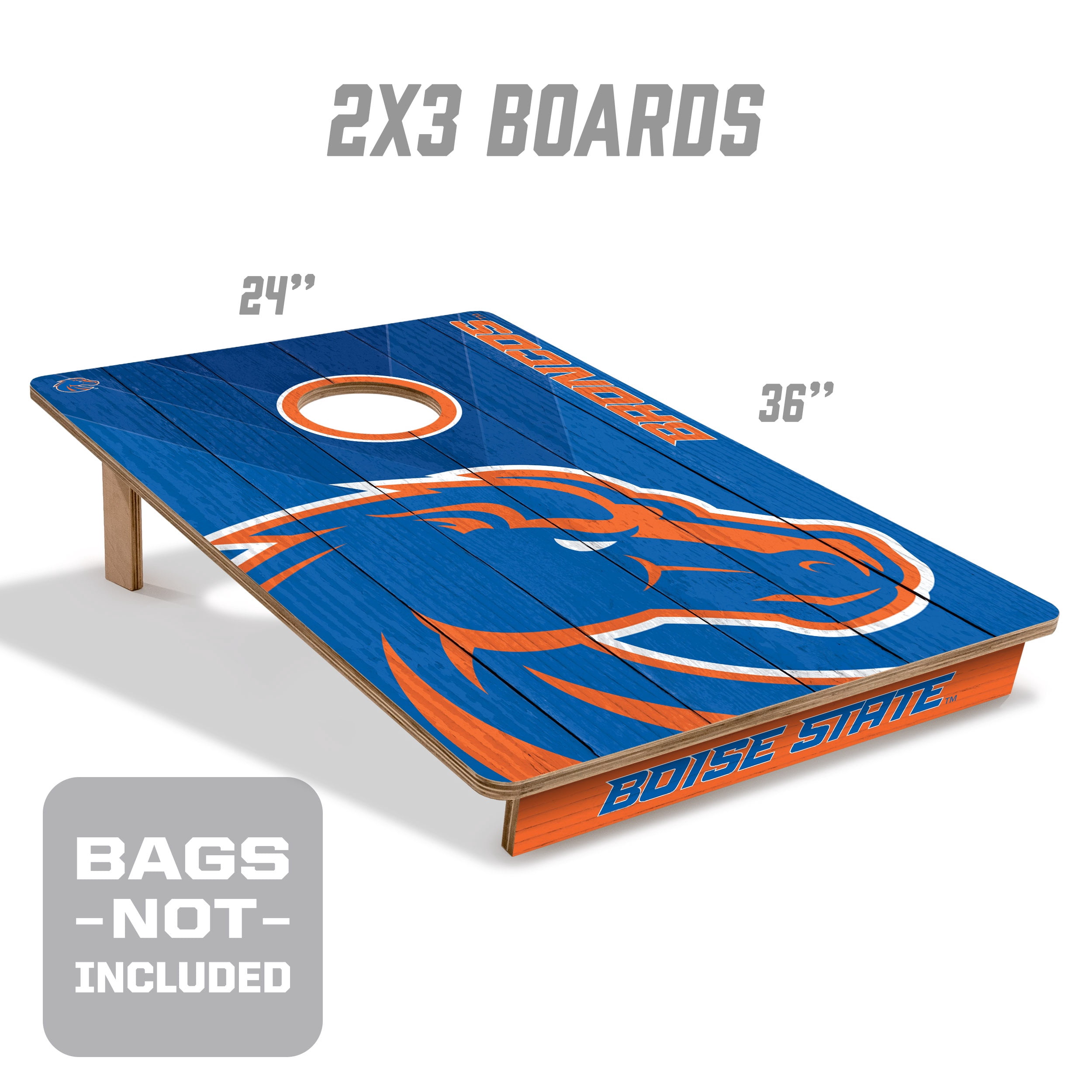 YouTheFan NCAA Boise State Broncos 2' x 3' Cornhole Game No Bags