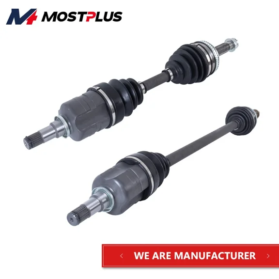 MOSTPLUS 2X Front CV Joint Axle for 98-02 Chevy Prizm 93-97 Geo Prizm 90-02 Toyota Celica