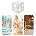 thumbnail image 2 of 11 Holes Collapsible Plastic Balloon Balloon Cube Sizer Cube Box Arches Columns Measurement Tool For Birthday Party Decoration, 2 of 8