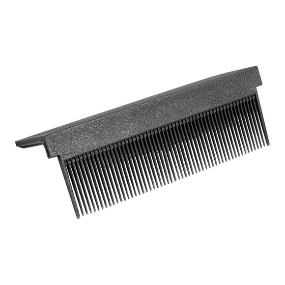 Accesorio de peine para plancha de pelo plegable, para viajes y hogar, tipo V. Negro