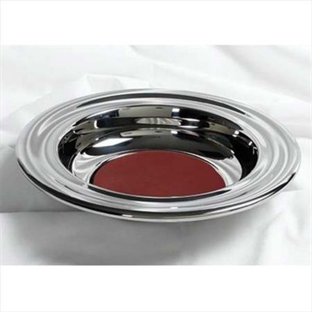 Broadman Holman 43549X Offre Plaque Silvertone Acier Inoxydable Rouge 12 Po.
