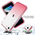 thumbnail image 2 of iPhone SE (2022) Case,Dteck Shockproof Rubber Hybrid iPhone 7/iPhone 8/iPhone SE 2020 4.7-inch Case Lightweight Slim Cover for iPhone 7/8/SE 2020/SE 2022,Red, 2 of 8