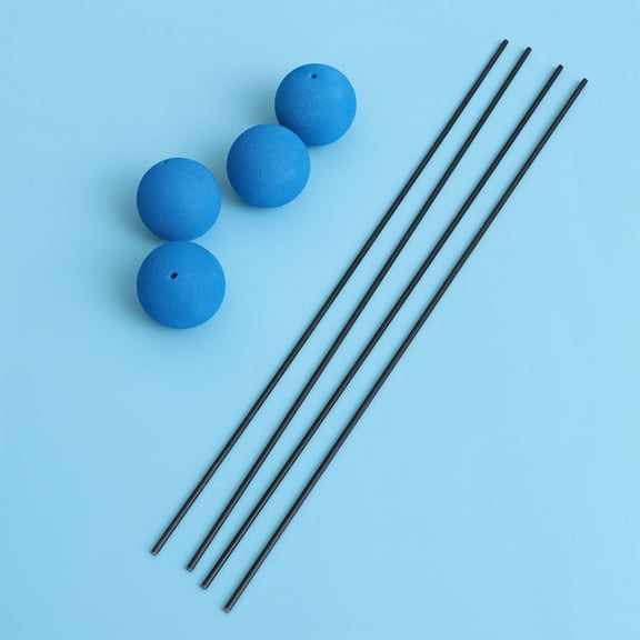 MERRYHAPY RC Helicopter Training Kit with Anti-Crash Landing Gear and 4 Carbon Fiber Rods, Assorted Colors