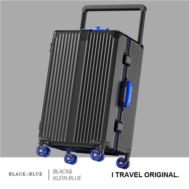 Maleta BunnyFly, Maleta de viaje con asa ancha para hombre, equipaje de mano 20 24, cubierta de carrito con marco de aluminio para PC para mujer
