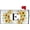 Summer Monogram E Mailbox Cover, variant on Summer Sunflower Monogram Letter Z Mailbox Cover Magnetic 25.5x21 Inch, Family Last Name Initial Post Letter Box Covers, Spring Summer Seasonal Outdoor Yard Garden Oversized Mailbox Decor