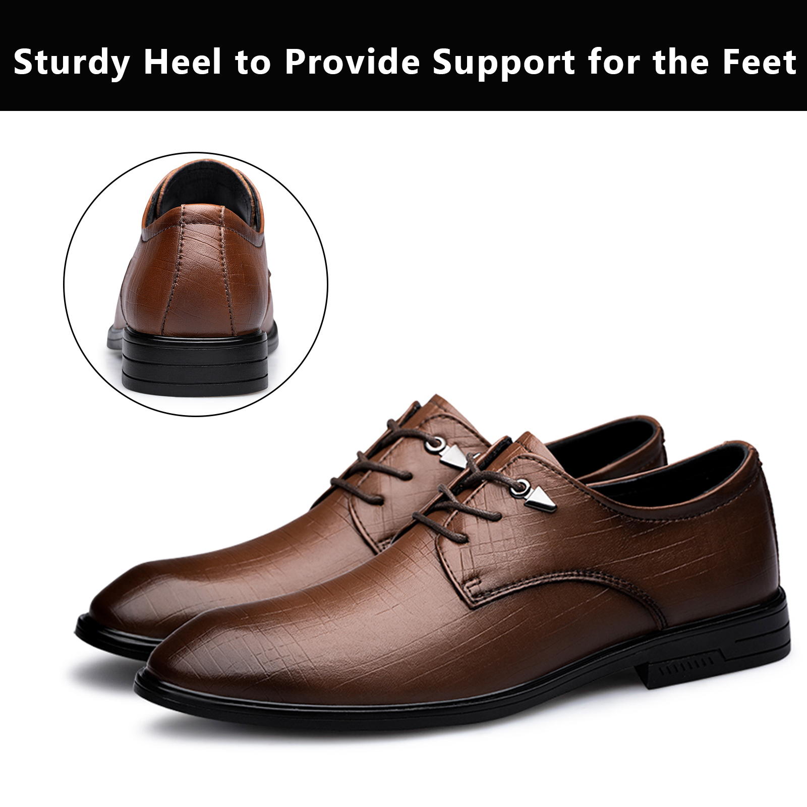 MANSTARK PRESENT 100% GENUINE LEATHER HANDCRAFTED FORMAL LACE-UP DERBY STYLE SHOES FULL BROUGES With Wingtips For Mens