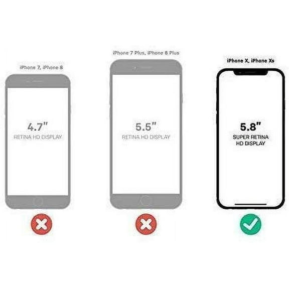 LifeProof SLAM Series Case for iPhone Xs & iPhone X - Retail Packaging - Night Flash