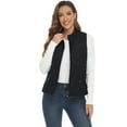 thumbnail image 6 of Art3d Women's Vests - Padded Lightweight Vest for Women, Stand Collar Quilted Gilet with Zip Pockets, 6 of 8