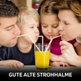 thumbnail image 4 of Pajitas de plástico flexibles, colores surtidos a rayas para un uso versátil en bebidas, incluidos cócteles y bebidas calientes, material muy duradero y de calidad alimentaria, perfecto para fiestas, 4 of 6