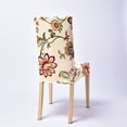 thumbnail image 7 of Skksst Floral Print Dining Chair Slipcover Home Banquet Decor Washable Seat Protector Cover, 4pcs, 7 of 7