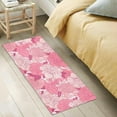 thumbnail image 5 of Coolnut Pink Flowers 39" x20" Soft and Absorbent Bathroom Rugs,Quick Dry Machine Washable Bath Mat for Bathroom Kitchen Bathtub Home Decor, 5 of 7