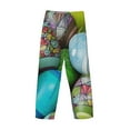 thumbnail image 4 of Kdxio Easter Egg1 Print Men's Sleep Pajama Pant Lounge Pants with Pockets, 4 of 8