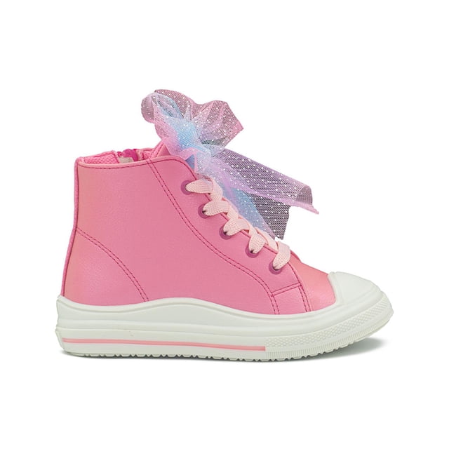 Tenis Bota Con Plataforma Bambino Para Niñas Urbano Casual rosa 16